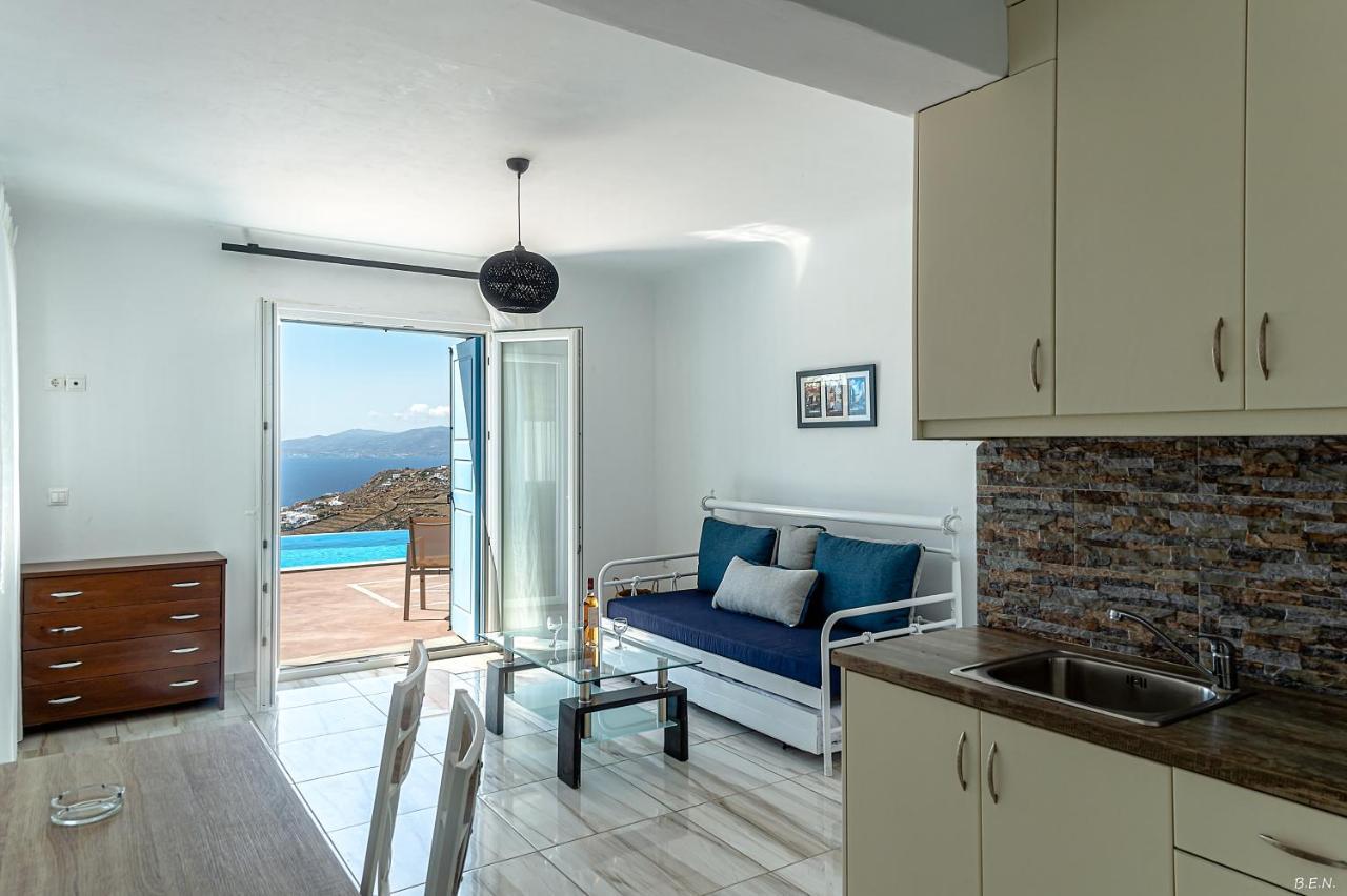Apartament Manolia View Mykonos Tourlos Zewnętrze zdjęcie